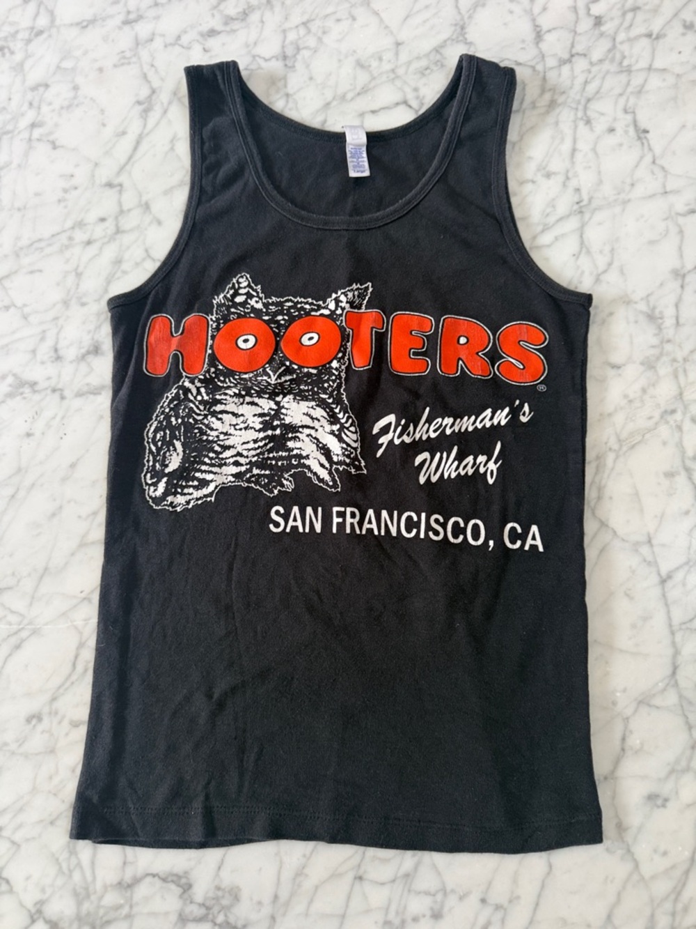 Vintage Hooters Fisherman’s Wharf San Francisco Tank Womens Sz L
